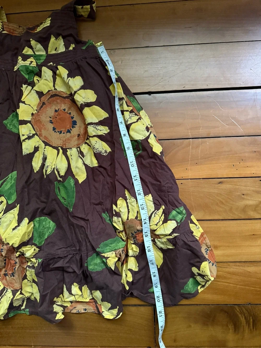 GAP Kids Brown Sunflower Print Sundress
